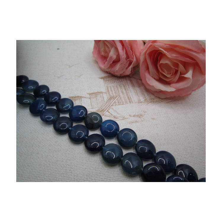 1000 Perles De Verre à Facettes - Tailles 4mm, 6mm, 8mm - Couleur Bleue - Pour Création De Bijoux DIY - Avec Boîte De Rangement